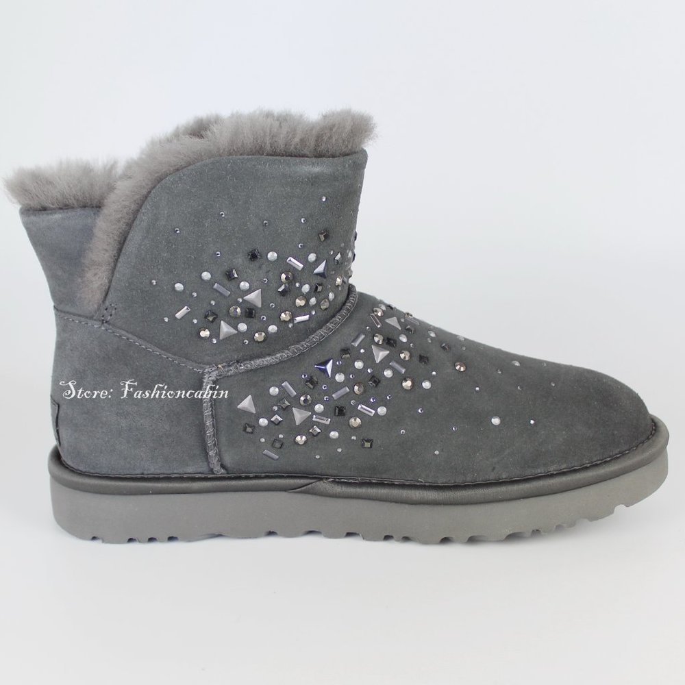 NEW UGG Classic Galaxy Bling Shearling Boots | Cozy & Stylish for Winter Days - Picture 13 of 14